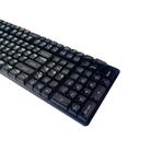 132 Keys DIY Customized Mechanical Keyboard Universal Transparent Crystal Keycap Black Transparent White Letter - 1