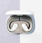 T22 TWS Wireless Bluetooth Headphones Ear Clip Air Conduction Noise Reduction Headset(White) - 1