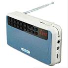 Rolton E500 Bluetooth Speaker 2.1-Channel Built-In Microphone Supports FM Radio(Blue) - 1