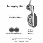 WhatPlus Retro Computer Gaming Wireless Bluetooth Headset Sponge Earmuffs(Silver) - 7