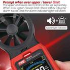 TASI TA642B Portable Digital Wind Speed Meter Air Volume Tester - 7