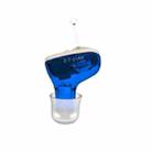 AN127 Invisible In-Ear Hearing Aid Sound Amplifier For The Elderly And Hearing Impaired(Blue Left Ear) - 1
