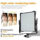 Pixel P45C RGB Dual Color Temperature Fill Light Live Photography Portable Outdoors 80W Square Soft Light(Single Lamp With Baffle+US Plug Adapter) - 6