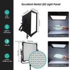Pixel P45C RGB Dual Color Temperature Fill Light Live Photography Portable Outdoors 80W Square Soft Light(Single Lamp With Baffle+UK Plug Adapter) - 7