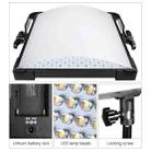 Pixel P45C RGB Dual Color Temperature Fill Light Live Photography Portable Outdoors 80W Square Soft Light(Single Lamp With Baffle+UK Plug Adapter) - 12
