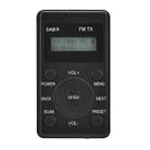 HanRongda HRD-100 Portable Digital Display DAB+ / DAB / FM Radio(Black) - 1