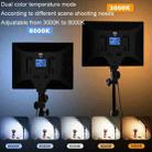 Pixel P50 Dual Color Temperature Flat Panel Fill Light 45W Soft Outdoor Shooting Fill Light For Straight Photography(Lamp+EU Plug Adapter) - 4