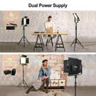 Pixel K80RGB Full Color Photography Fill Light High Brightness Panel Lamp With LCD Display(A Set+UK Plug Adapter) - 6