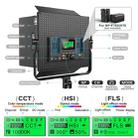 Pixel K80RGB Full Color Photography Fill Light High Brightness Panel Lamp With LCD Display(A Set+AU Plug Adapter) - 13
