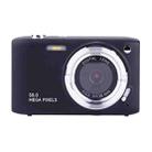 2.88 Inch IPS Screen HD Digital Camera 16X Zoom Portable CCD Camera(Black) - 1