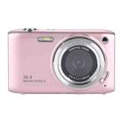 2.88 Inch IPS Screen HD Digital Camera 16X Zoom Portable CCD Camera(Rose Pink) - 1