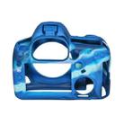 Pixel P001 For Canon 5D4 Camera Silicone Protector Case(Ocean Camouflage) - 1