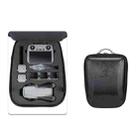 For DJI AIR 3 Hard Shell Storage Bag Portable Protective Backpack(Black) - 1