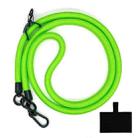 10mm Thick Rope Mobile Phone Lanyard Spacer Adjustable Anti Theft Phone Strap(NO.3 Fluorescence Green) - 1