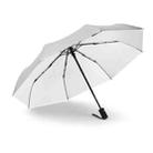 55cm Photography Lighting Umbrella Outdoor Portable Sun Umbrella(Silver White) - 1