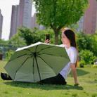 55cm Photography Lighting Umbrella Outdoor Portable Sun Umbrella(Silver Black) - 3