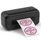 Phomemo PM246S Address Label Printer Thermal Paper Express E-Manifest Printer, Size: US(Black) - 1