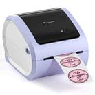 Phomemo D520-BT Bluetooth Thermal Shipping Label Printer Wireless Desktop Printer For Barcode Address Labels, Size: EU(Purple White) - 1