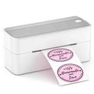 Phomemo PM241-BT Bluetooth Address Label Printer Thermal Shipping Package Label Maker, Size: US(Silver) - 1