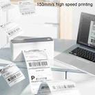 Phomemo PM241-BT Bluetooth Address Label Printer Thermal Shipping Package Label Maker, Size: EU(Silver) - 3