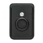 For Airtag Positioner Fiber Card Clip Anti-Theft Card Tracker Protection Cover, Size: Magnetic(Black) - 1