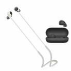 For Sony WF-C700B/WFC-700N 2pcs Bluetooth Headset Silicone Anti-Lost Rope(Beige) - 1