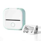 Phomemo T02 Standard Error Mini Pocket Small Portable Bluetooth Phone Photo Label Thermal Printer(White Green) - 1