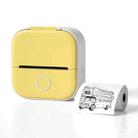 Phomemo T02 Standard Error Mini Pocket Small Portable Bluetooth Phone Photo Label Thermal Printer(Yellow) - 1