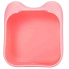 For Phomemo T02 Printer Silicone Protective Case(Pink Cat Ear) - 1