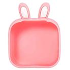 For Phomemo T02 Printer Silicone Protective Case(Pink Rabbit Ear) - 1