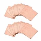 20pcs Laptop Cooling Copper Heat Sink Thermal Conductive Tabs Cell Phone Computer Graphics Card Heat Sinks 15x15x0.4mm - 1