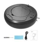 3-in-1 1800pa Smart Cleaning Robot Rechargeable Auto Robotic Vacuum Dry Wet Mopping Cleaner(Black) - 1