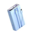 ROMOSS PAC20 PD 20W 20000mAh Power Bank Built In 8 Pin & Type-C/USB-C Cable(Blue) - 1