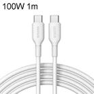  ROMOSS CB321 100W 5A 1m Dual Type-C/USB-C Port 480MBps Fast Data Sync Line Cable - 1