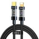 1m ROMOSS USB/Type-C To 8 Pin Fast Charging Data Cable(Type-C Model 27W) - 1