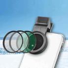 Walkingway Soft Light Misty Mirror Phone Macro Filter, Diameter: 52mm Close-up Lens 2 Times - 9