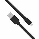 ROMOSS CB051 3A Micro USB Data Cable Charging Cable For Huawei  Xiaomi Mobile Phones 1.5m(Black) - 1