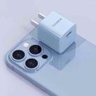 ROMOSS AC20Cmini  PD 20W Power Adapter Travel Charger For iPhone iPad Only Plug Blue - 1
