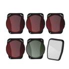 For DJI Air 3 RCSTQ Multi-Layer Coating Waterproof  Filter, Spec: ND-PL8/16/32/64 +UV +CPL 6-in-1 - 1