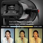 TRIOPO M200Bi Dual Color Temperature Live Broadcast Light Lamp Indoor Photography Lamp(US Plug) - 4