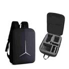 For DJI AIR 3 Storage Bag Backpack Compatible with RC-N2 or RC 2 Remote Control(Black) - 3