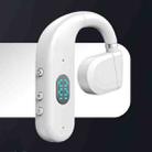 T50 Bluetooth 5.3 Wireless Headphone Single Ear Digital Display Stereo Earbuds Color Boxed(White) - 1