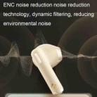 Havit ENC TWS Super Long Battery Life ENC Noise Reduction Wireless Bluetooth Earphones, Style: S3 Pro (Gold White) - 6
