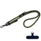 10mm Thick Rope Mobile Phone Anti-Lost Adjustable Lanyard Spacer(Army Green Beige Pattern) - 1