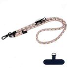 10mm Thick Rope Mobile Phone Anti-Lost Adjustable Lanyard Spacer(Apricot Coffee) - 1