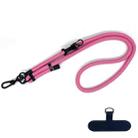 10mm Thick Rope Mobile Phone Anti-Lost Adjustable Lanyard Spacer(Rose Red) - 1