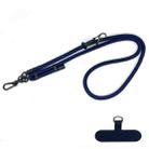 10mm Thick Rope Mobile Phone Anti-Lost Adjustable Lanyard Spacer(Navy) - 1