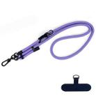 10mm Thick Rope Mobile Phone Anti-Lost Adjustable Lanyard Spacer(Purple) - 1