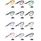 10mm Thick Rope Mobile Phone Anti-Lost Adjustable Lanyard Spacer(Bright Gold) - 2