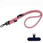 10mm Thick Rope Mobile Phone Anti-Lost Adjustable Lanyard Spacer(Camouflage Pink) - 1